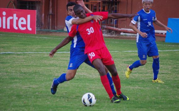 Cristian Lagos Churchill Brother SC vs Rangdajied United FC