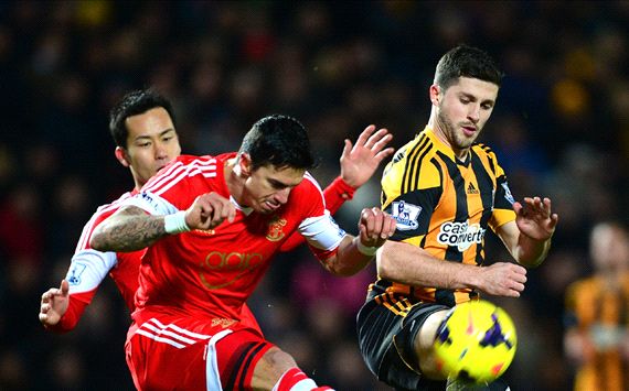 Shane Long Jose Fonte Hull City Southampton EPL 11022014