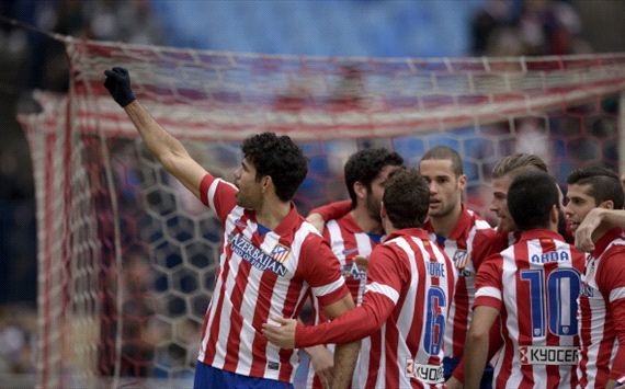 Diego Costa Atletico Madrid - valladolid 15022014