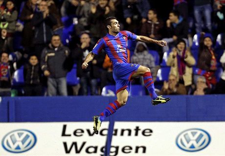 Copa del Rey: Levante 3-2 Málaga
