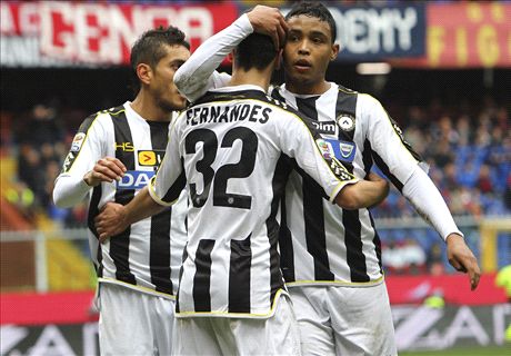 Muriel al rescate del Udinese