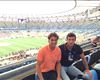 Rafael Nadal, en el Maracaná para el Flamengo - Vasco da Gama