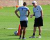 Riaño y Acosta, la delantera de Boca contra Rafaela