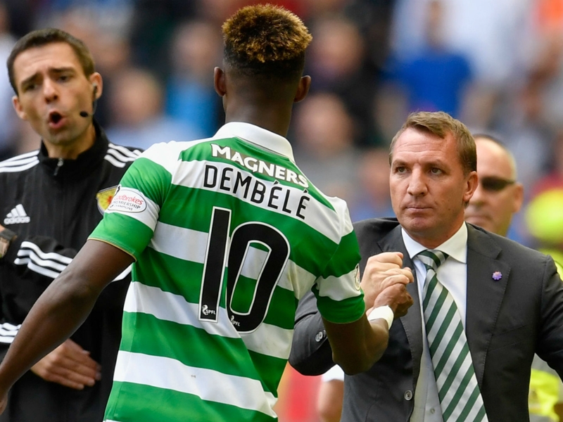 Celtic very lucky to have a 'top talent' in Dembele – Rodgers