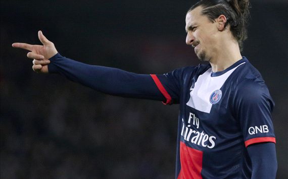 Zlatan Ibrahimovic Paris Saint-Germain