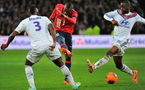 SALOMON KALOU GUEIDA FOFANA LILLE LYON LIGUE 1 02232014