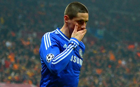 Fernando Torres Chelsea Galatasaray Champions League 02262014