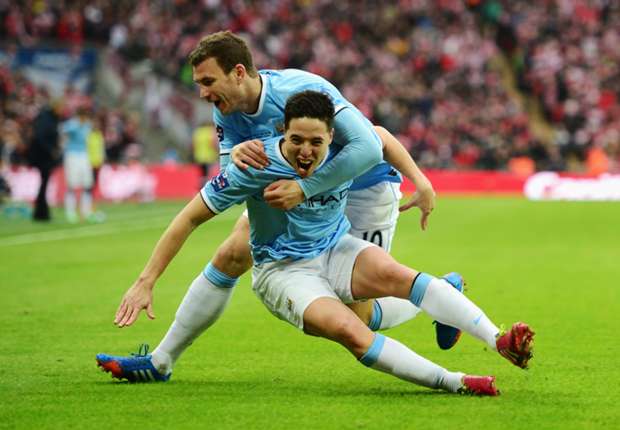 Nasri thrilled to end Wembley hoodoo