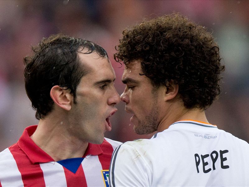 diego godin pepe atletico de madrid real madrid la liga 03022014