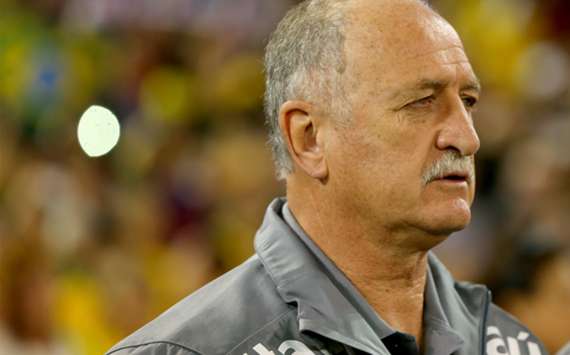 Brazil coach Luiz Felipe Scolari