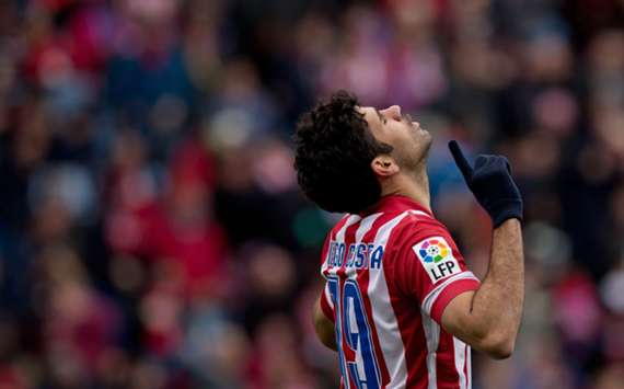 Atletico Madrid striker Diego Costa