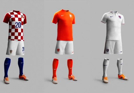 Croacia, Holanda y Estados Unidos presentan sus nuevas equipaciones