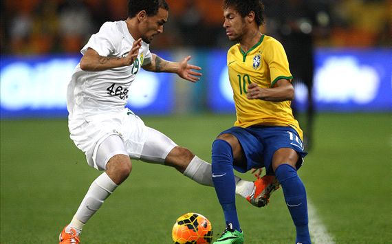 Neymar - Brazil vs South Africa 03052014