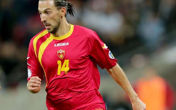 Montenegro forward Dejan Damjanovic