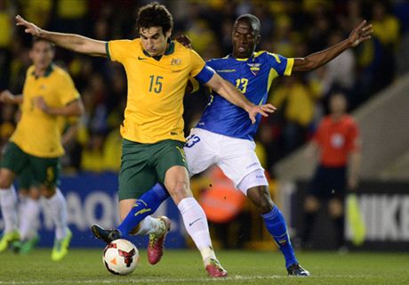 Australia 3-4 Ecuador: Socceroos collapse to lose in London