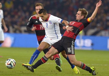DFB-Elf: Keine Mittel gegen Chiles Pressing