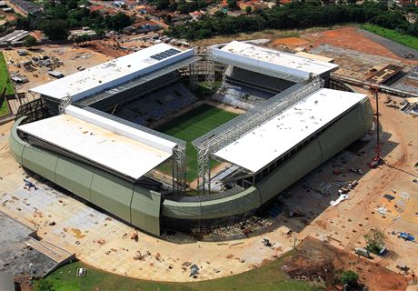 World Cup stadium won't be ready until May