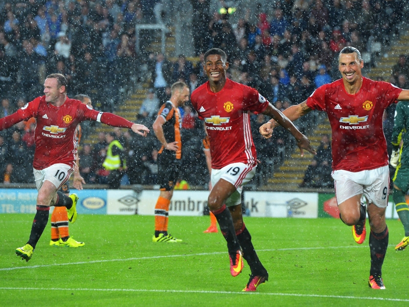 Manchester United, Rashford : "Je veux marquer plus"