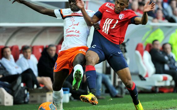 Djibril Sidibé Mbaye Niang Lille Montpellier Ligue 1 03092014