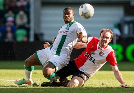 Topscorerloos Feyenoord klopt Groningen