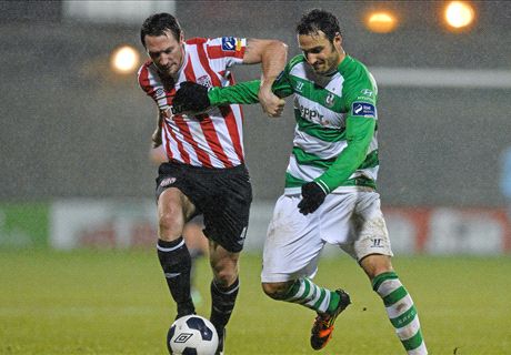 Shamrock Rovers snatch late draw
