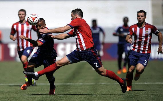 Bobby Burling Chivas USA Alex Chicago Fire MLS 03092014
