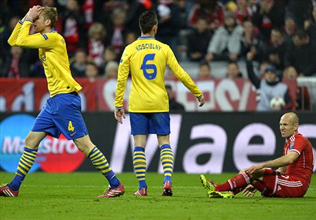 Wenger slams 'diver' Robben