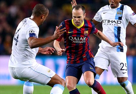 Dzeko & Zabaleta come close - LIVE