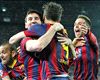 Messi raises the roof as City bow out - Wednesday's Champions League in pics