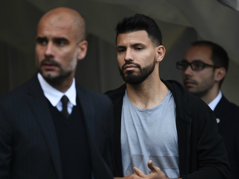 Manchester City, Guardiola : "Agüero peut mieux faire"