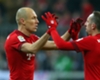 Bayern Munich attackers Arjen Robben and Franck Ribery