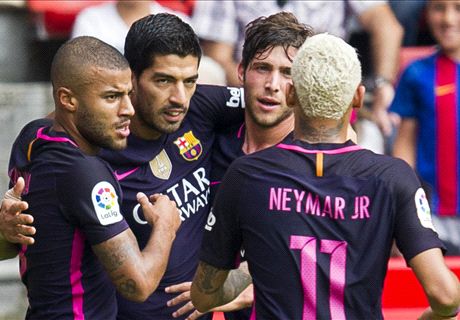 Sergi Roberto tremendous in Barca rout