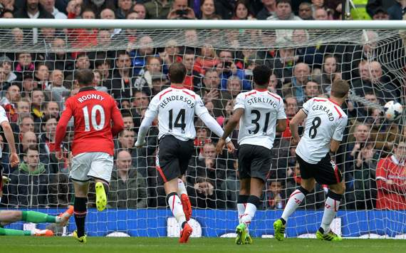 Steven Gerrard Manchester United Liverpool Premier League 03162014