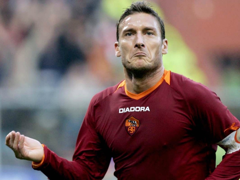 Roma, Totti s'explique pour sa femme