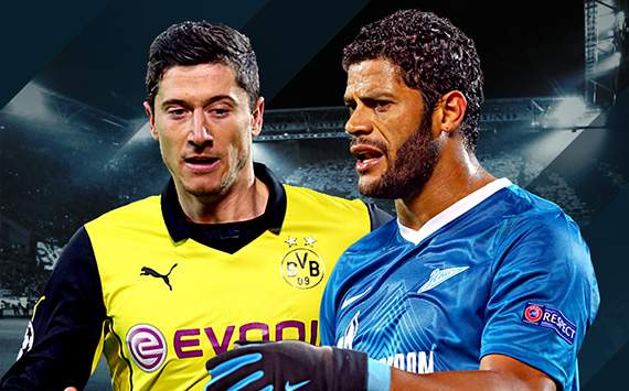 GFX UCLHP Borussia Dortmund Zenit Saint Petersburg Champions League Live