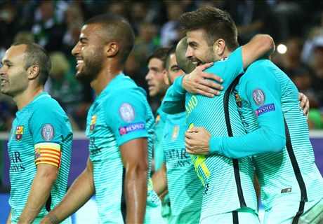 Barcelona Susah Payah Tekuk Gladbach