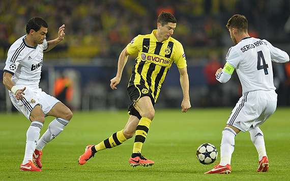 Ligue des champions - Il y a cinq ans, le récital de Robert Lewandowski avec Dortmund face au Real Madrid