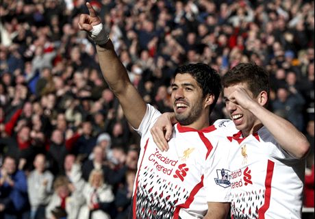 Suarez hat-trick sees off plucky Cardiff