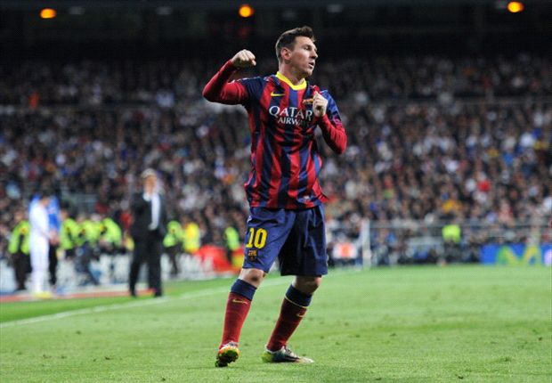 Messi pencetak gol terbanyak di Clasico