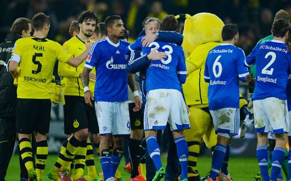 Relativ friedliches Derby: Die Spieler und auch die Fans hatten sich weitestgehend im Griff