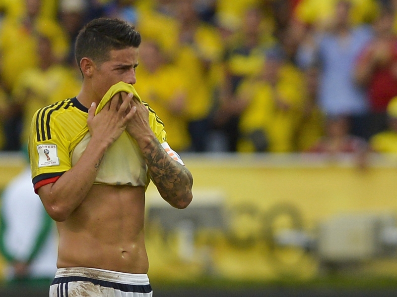 Colombie, James Rodriguez est de retour à Madrid