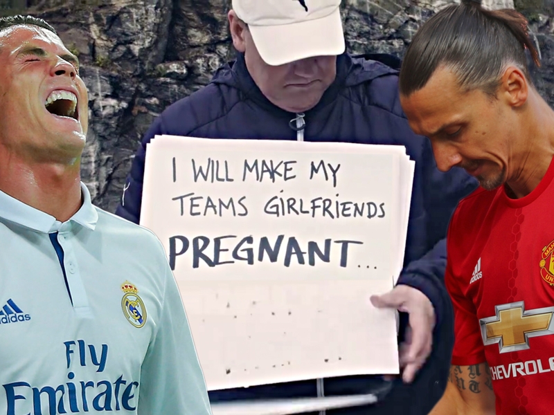 Un entraîneur norvégien demande du sperme d'Ibrahimovic et de Ronaldo !
