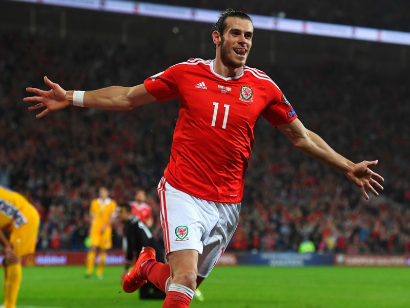 Pays de Galles, Gareth Bale forte tête