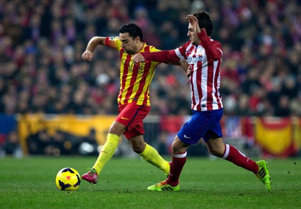 Barca and Atletico as good as each other, says Xavi