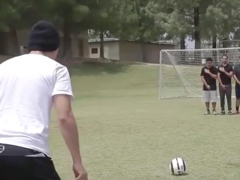 WATCH: FIFA fans brilliantly recreate the game in real life