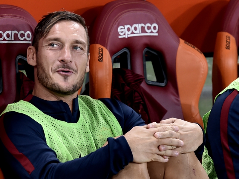 Totti : "J'espère rester pour toujours à l'AS Roma"