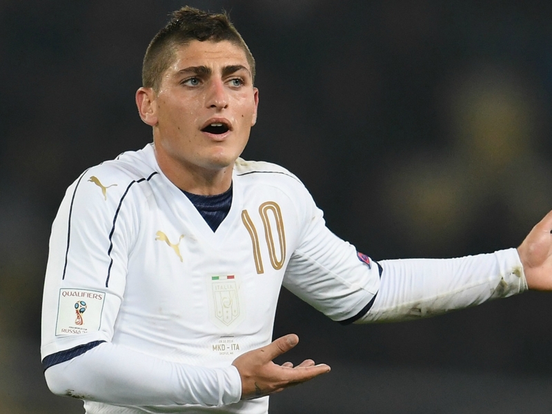 Italie, Verratti : "Je prends mes responsabilités"