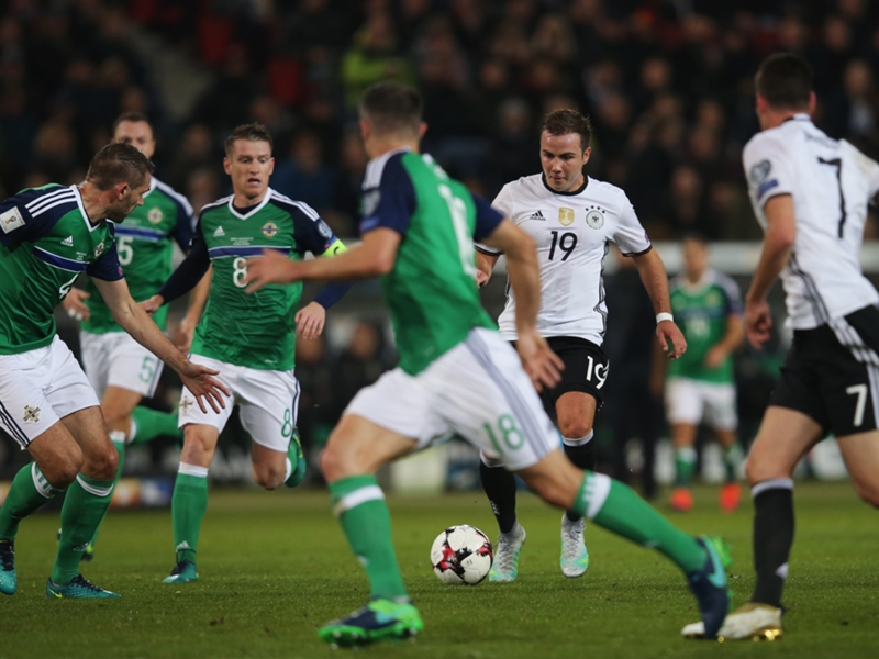 Un amical entre l'Allemagne et l'Angleterre à Dortmund