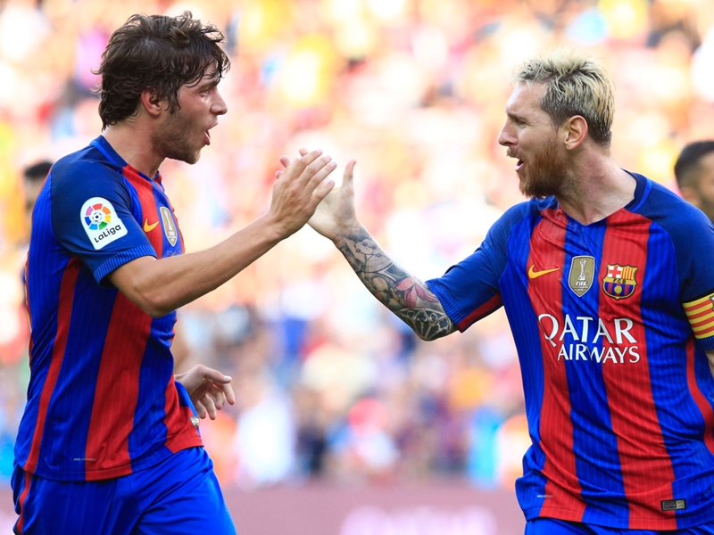 Barça, Messi et Umtiti reprennent l'entraînement collectif
