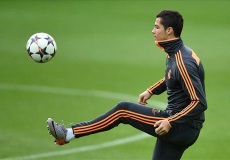 Ronaldo back in full training